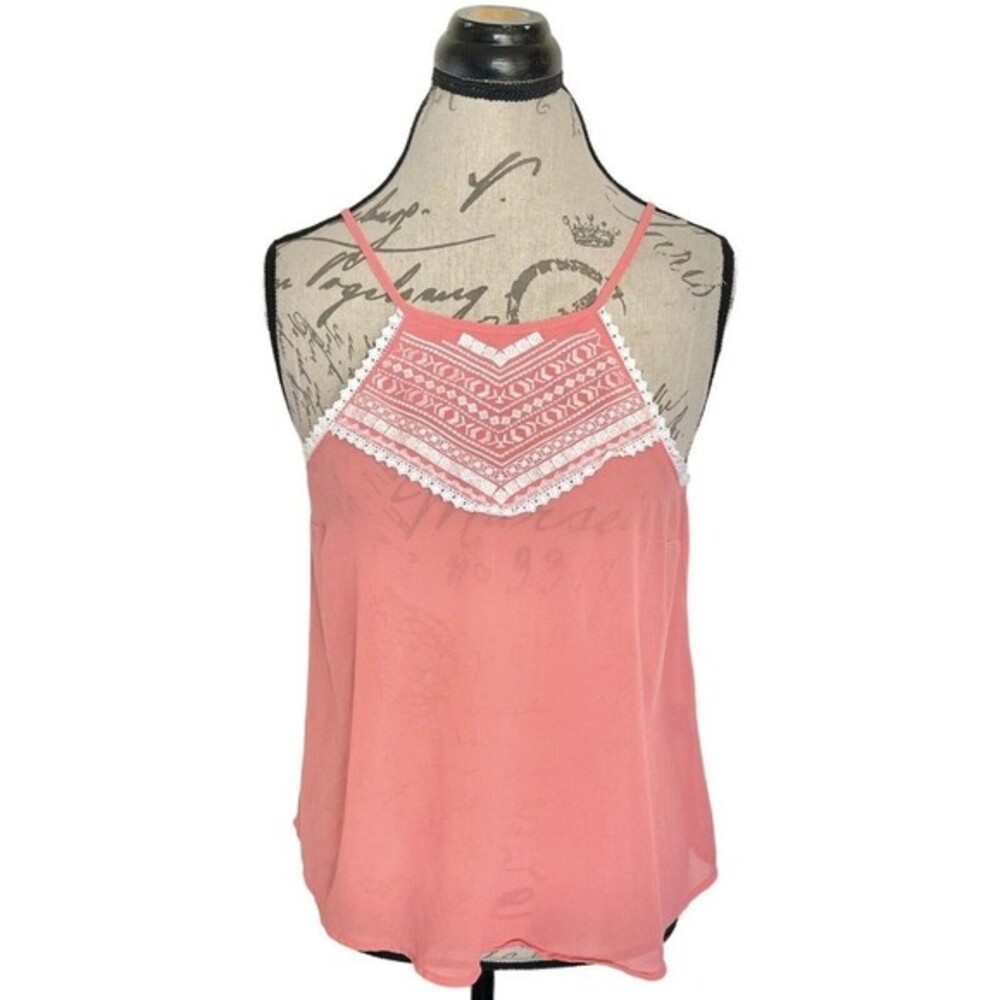 Charlotte Tank Top Size XS Womens Lace Coquette Soft Girl Pastel Y2k Victorian